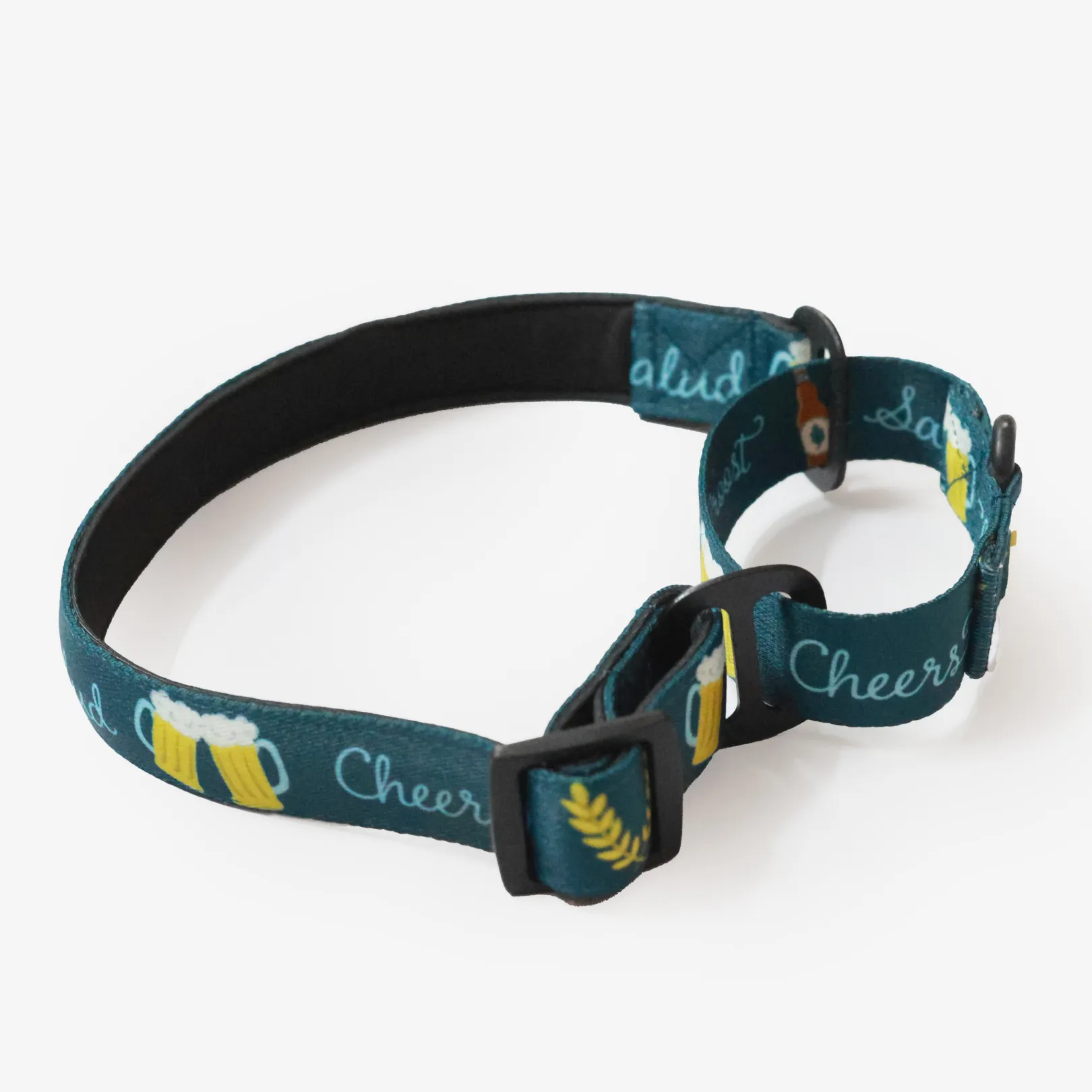 Beers N' Cheers Martingale Collar For Dogs