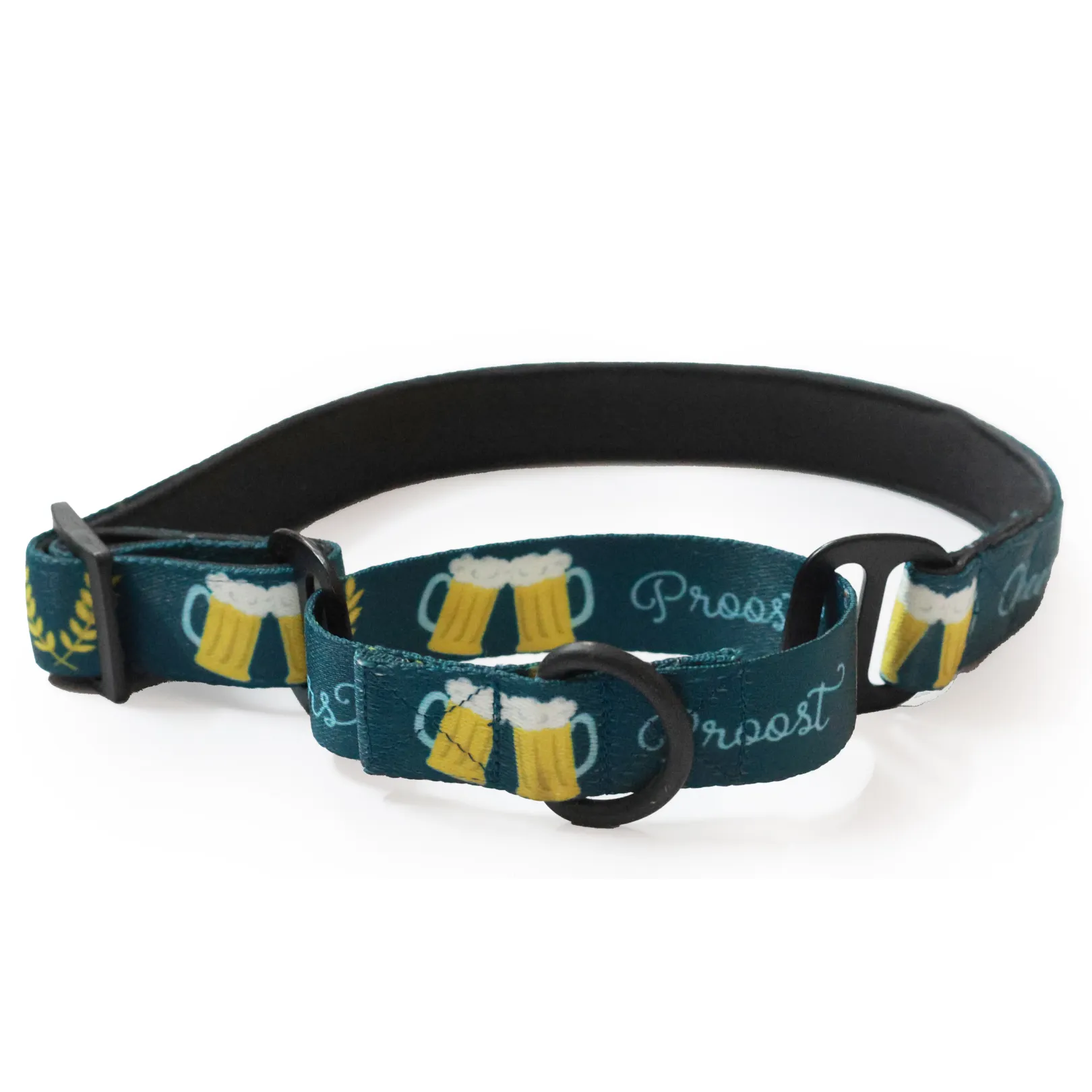 Beers N' Cheers Martingale Collar For Dogs