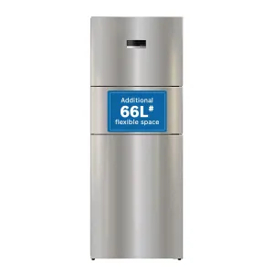 BOSCH Serie 6 CMC36S05NI 364 Litres Frost Free Vario Inverter Triple Door Refrigerator Sparkly Steel