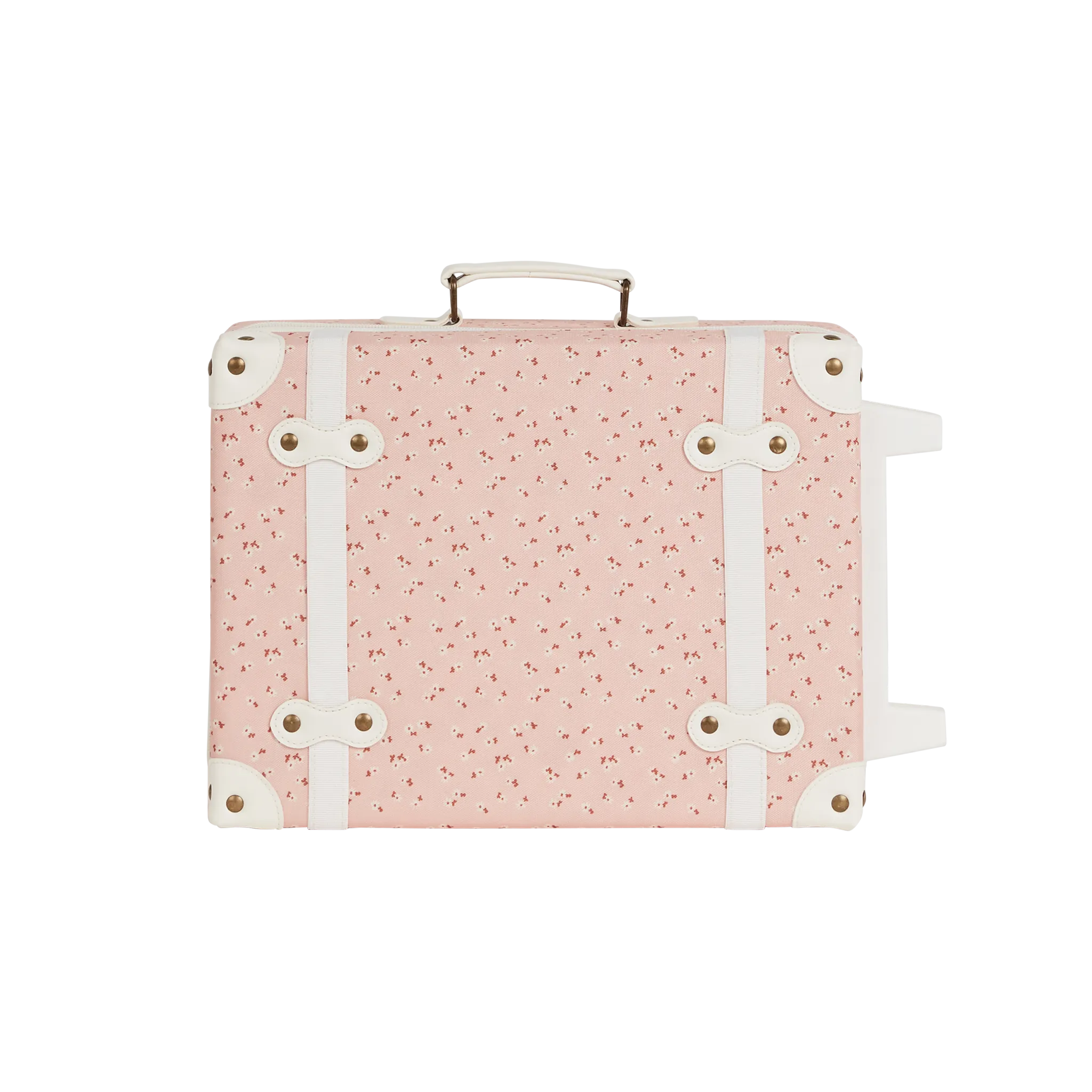 Olli Ella See-ya Suitcase - Pink Daisies