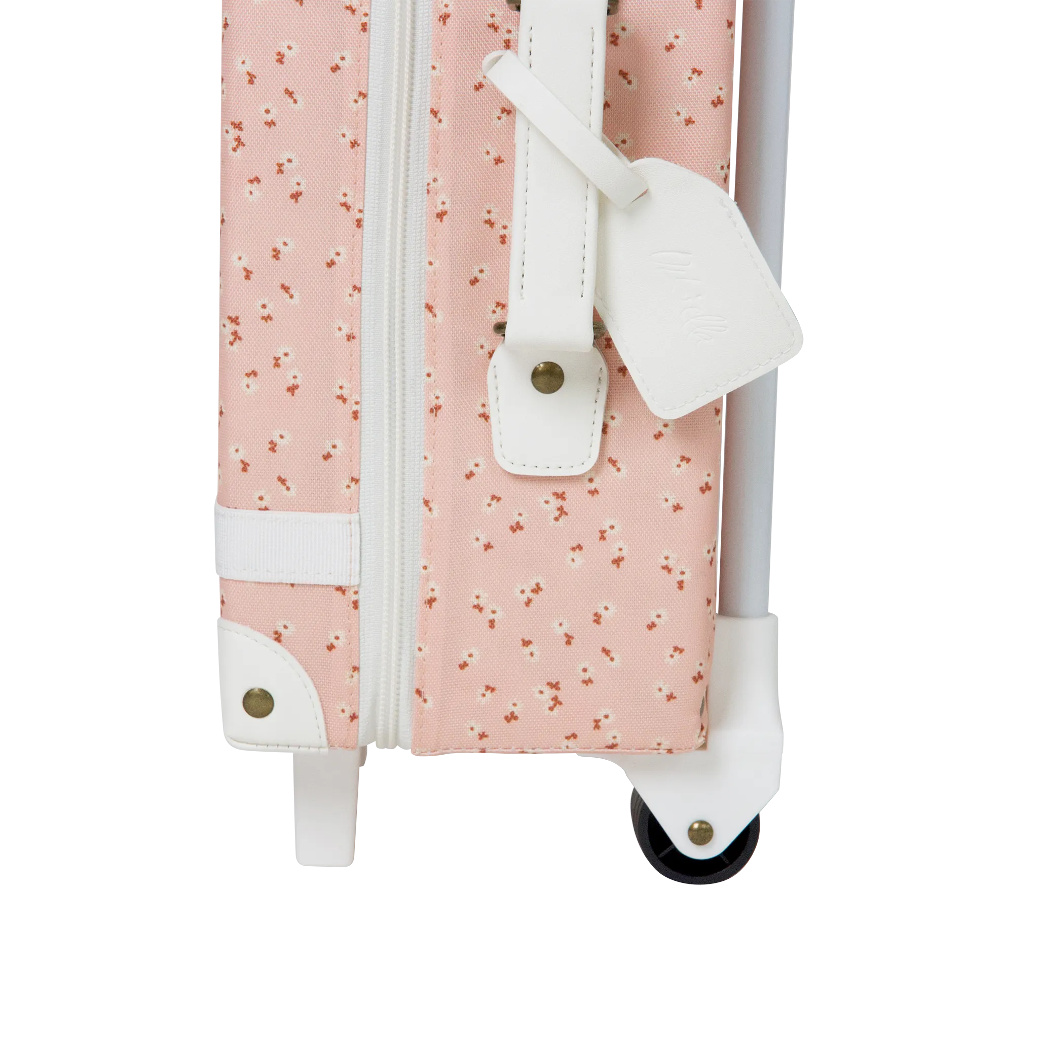 Olli Ella See-ya Suitcase - Pink Daisies